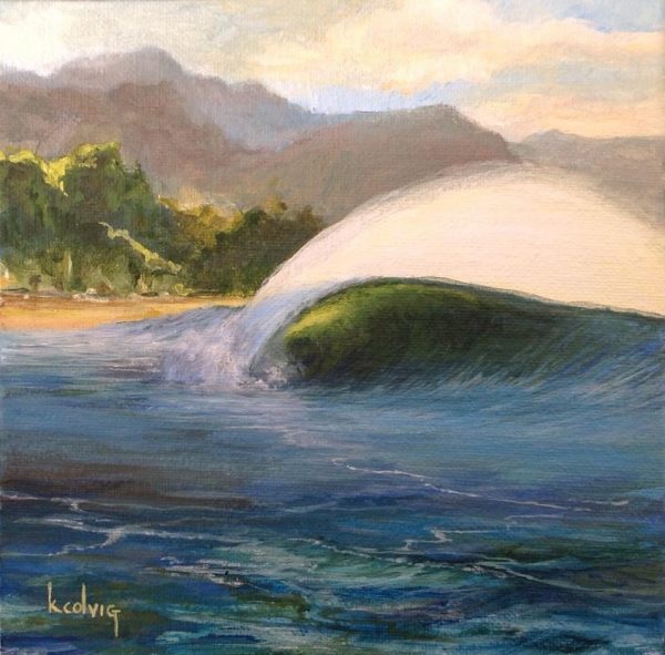 KColvigArt-Off Shores and Emeralds- oil painting